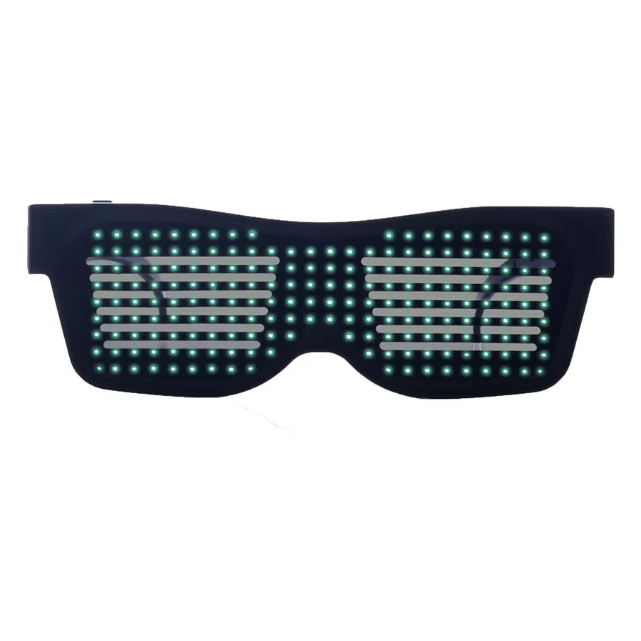 Magic Bluetooth LED Party Glasses APP Control Luminous Glasses EMD DJ Electric Syllables Glow Party Supplies Drop Shipping